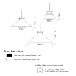 Basic Hanglamp Wit Ø400 - CPH Lighting - Koop Online -Verlichting Opslag 2294 7 1