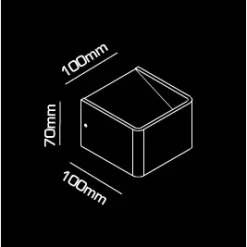 Mood 1 LED 3000K Wandlamp Zwart - Light-Point - Koop Online -Verlichting Opslag 2922 5 1