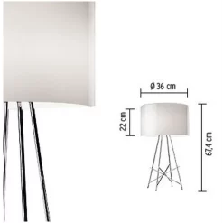 Ray Tafellamp Glas - Flos - Koop Online -Verlichting Opslag 312 4 1