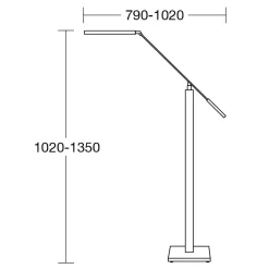 Verlichting Opslag -Verlichting Opslag 4021273026692otto gulvlampe2