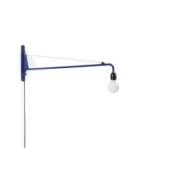 Petite Potence Wandlamp Prouvé Bleu Marcoule - Vitra - Koop Online