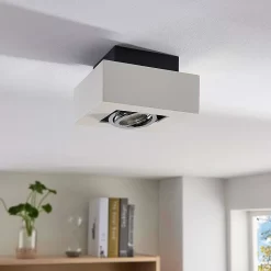 Vince 1 Plafondlamp White - Arcchio - Koop Online -Verlichting Opslag 42510965081473