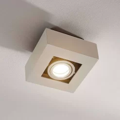 Vince 1 Plafondlamp White - Arcchio - Koop Online -Verlichting Opslag 42510965081476