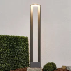 Jeny Buiten Tuinlamp Graphite/White - Lucande - Koop Online -Verlichting Opslag 42510965117582