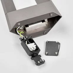 Jeny Buiten Tuinlamp Graphite/White - Lucande - Koop Online -Verlichting Opslag 42510965117586