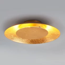 Keti Plafondlamp Gold - Lindby - Koop Online -Verlichting Opslag 42510965118642