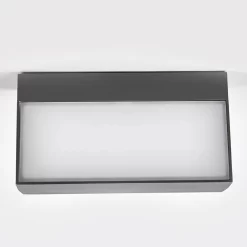 Lissi Buiten Wandlamp IP54 Dark Grey - Lucande - Koop Online -Verlichting Opslag 42510965127243 1