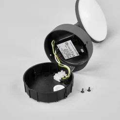 Finny Buiten Wandlamp Dark Grey/White - Lucande - Koop Online -Verlichting Opslag 42510965209106