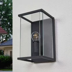 Annalea Buiten Wandlamp IP54 Dark Grey - Lucande - Koop Online -Verlichting Opslag 42510965210613 2