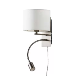 Florens Wandlamp White/Nickel - Lindby - Koop Online