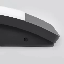 Siara Buiten Wandlamp Dark Grey/White - Lucande - Koop Online -Verlichting Opslag 42510965235535