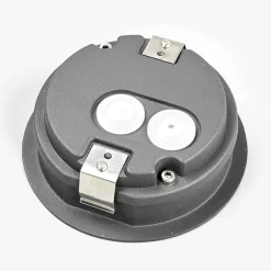 Loya Round Buiten Inbouw Wandverlichting Dark Grey - Lucande - Koop Online -Verlichting Opslag 42510965260666