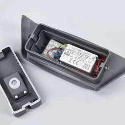 Glen Buiten Wandlamp Antracite/White - Lucande - Koop Online -Verlichting Opslag 42510965276506