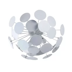 Kinan Plafondlamp White/Chrome - Lindby - Koop Online