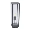 Annalea Buiten Tuinlamp H50 Dark Grey/Clear - Lucande - Koop Online -Verlichting Opslag 42510965285891