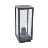 Annalea Buiten Tuinlamp H35 Dark Grey/Clear - Lucande - Koop Online -Verlichting Opslag 42510965285961