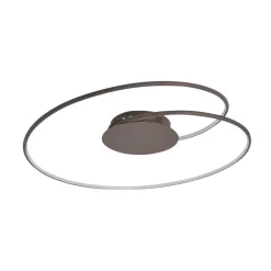 Joline Plafondlamp Rust/Chrome - Lindby - Koop Online