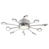 Meru Plafondlamp Ø65 Chrome/White - Lindby - Koop Online -Verlichting Opslag 42510965338591