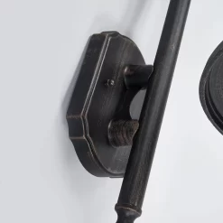 Daphne Buiten Wandlamp Antique Black - Lindby - Koop Online -Verlichting Opslag 42510965338736