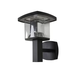 Askan Buiten Wandlamp Black/Clear - Lindby - Koop Online