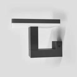 Olesia Buiten Wandlamp Dark Grey/Opal - Lucande - Koop Online -Verlichting Opslag 42510965442824