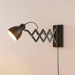 Merle Wandlamp Black - Lindby - Koop Online -Verlichting Opslag 4251096545111 4