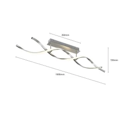 Kati Plafondlamp Alu/White - Lindby - Koop Online -Verlichting Opslag 42510965474746