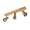 Filiz 3 Plafondlamp Concrete/Wood - Lindby - Koop Online -Verlichting Opslag 42510965488221