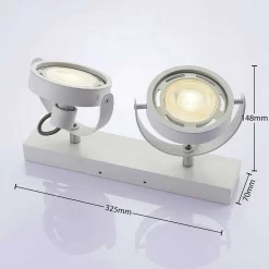 Munin 2 Plafondlamp White - Arcchio - Koop Online -Verlichting Opslag 42510965498125