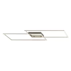 Quadra Plafondlamp Dim. L Steel/White - Lucande - Koop Online