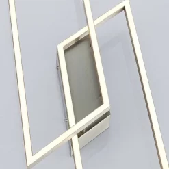 Quadra Plafondlamp Dim. L Steel/White - Lucande - Koop Online -Verlichting Opslag 42510965509556