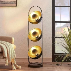 Muriel 3 Vloerlamp Black/Gold - Lindby - Koop Online 11 Muriel 3 Vloerlamp Black/Gold - Lindby - Koop Online -Verlichting Opslag 42510965518604