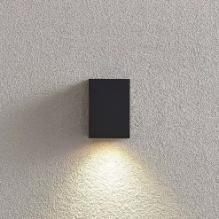 Lavina Down Buiten Wandlamp Dark Grey - Lucande - Koop Online -Verlichting Opslag 42510965559744