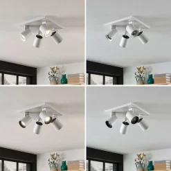 Iavo 4 Plafondlamp White - Arcchio - Koop Online -Verlichting Opslag 42510965563395