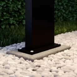 Silvan Buiten Tuinlamp W/Sensor Graphite/White - Lucande - Koop Online -Verlichting Opslag 42510965567424