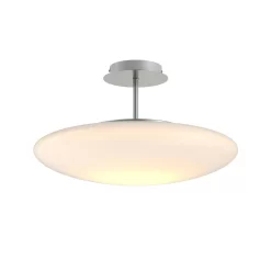 Gunda Plafondlamp Opal/Nickel/Chrome - Lindby - Koop Online