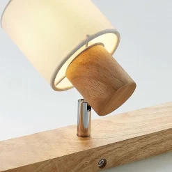 Wanessa 3 Plafondlamp Wood/White - Lindby - Koop Online -Verlichting Opslag 42510965667656