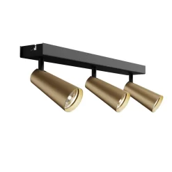 Angelina 3 Plafondlamp Brass/Gold - Lucande - Koop Online