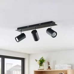 Joffrey Plafondlamp Black - Lindby - Koop Online -Verlichting Opslag 42510965725994