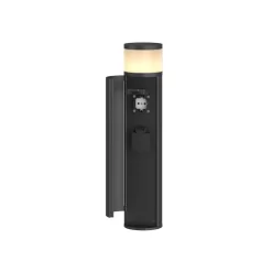 Corban LED Cover Up Buiten Tuinlamp W/2 Power Strip Graphite - Lucande - Koop Online -Verlichting Opslag 42510965738486