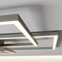 Duetto 3 Plafondlamp Nickel - Lindby - Koop Online -Verlichting Opslag 42510965739925