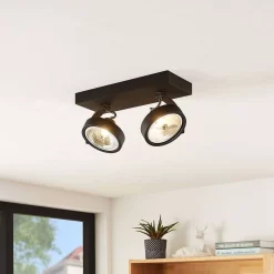 Dagur 2 Plafondlamp Black - Arcchio - Koop Online -Verlichting Opslag 42510965744873