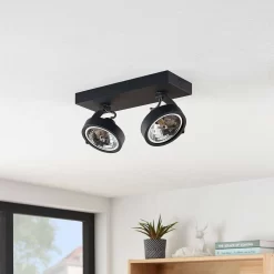 Dagur 2 Plafondlamp Black - Arcchio - Koop Online -Verlichting Opslag 42510965744875