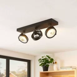 Dagur 3 Plafondlamp Black - Arcchio - Koop Online -Verlichting Opslag 42510965745003