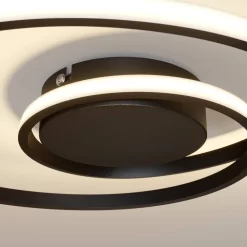 Kyron Plafondlamp Black - Lindby - Koop Online -Verlichting Opslag 42510965750643