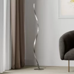 Criostal Vloerlamp Alu - Lindby - Koop Online -Verlichting Opslag 42510965752003