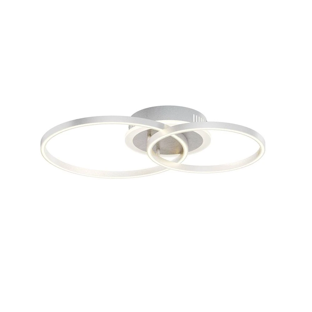 Edica Plafondlamp Smart Home Nickel - Lindby - Koop Online 3 Edica Plafondlamp Smart Home Nickel - Lindby - Koop Online