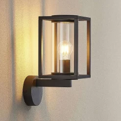 Ferda Up Buiten Wandlamp IP44 Graphite - Lucande - Koop Online -Verlichting Opslag 42510965760233