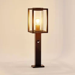 Ferda Buiten Tuinlamp W/Sensor H60 Graphite - Lucande - Koop Online -Verlichting Opslag 42510965760784