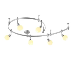 Peetz Plafondlamp Silver/White - Arcchio - Koop Online